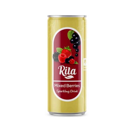 Rita Sparkling Drink Mixed Berries Can 240ml