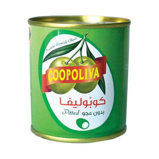 Coopoliva Spanish whole green olive(350g)