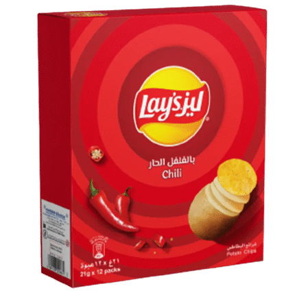 lays chili (21 pcs)