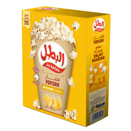 al batal popcorn with butter (18  pcs)