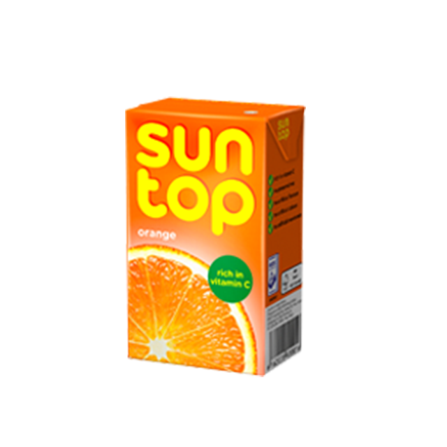 sun top orange drink 250ml