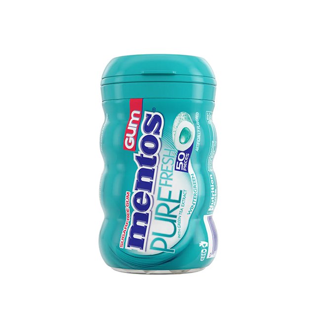 mentos chewing gum pure fresh winter green sugar free big